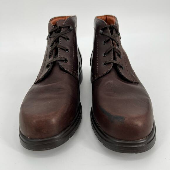 Stonefly Gore Tex Chukka Boot  EU 38 US 7.5 Brown Leather Lace Up Waterproof - Picture 2 of 12